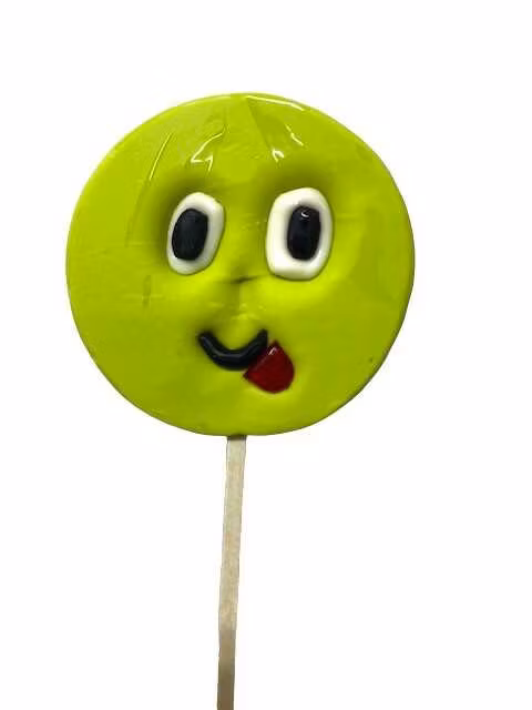 Smiley klubba grön