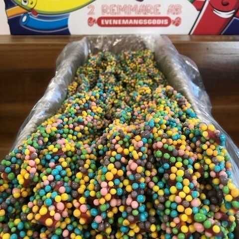 Sur frukt bubble remmar