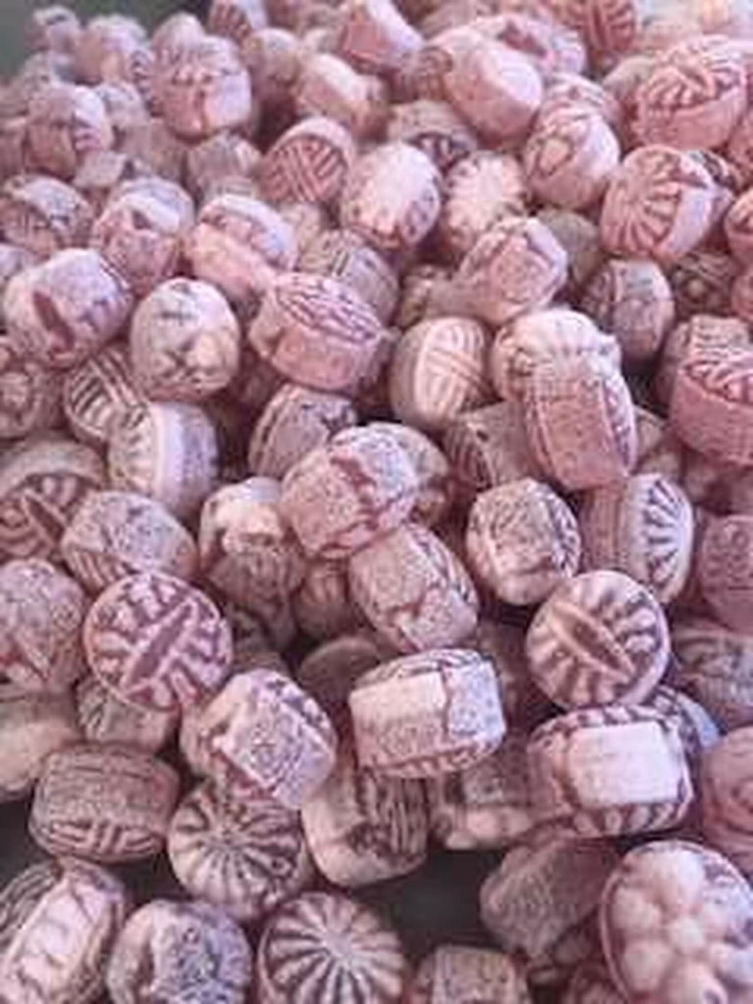 Körsbär chilli karameller.