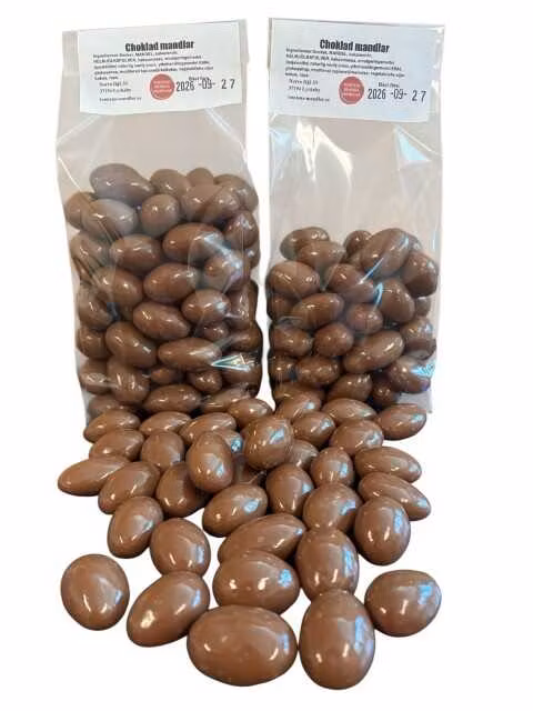 Chokladmandlar - Läckerbit som glädjer alla!.