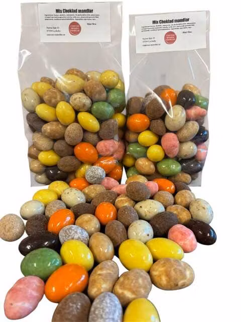 Narr Konfektyr Chokladmandlar Mix: Smakexplosion.