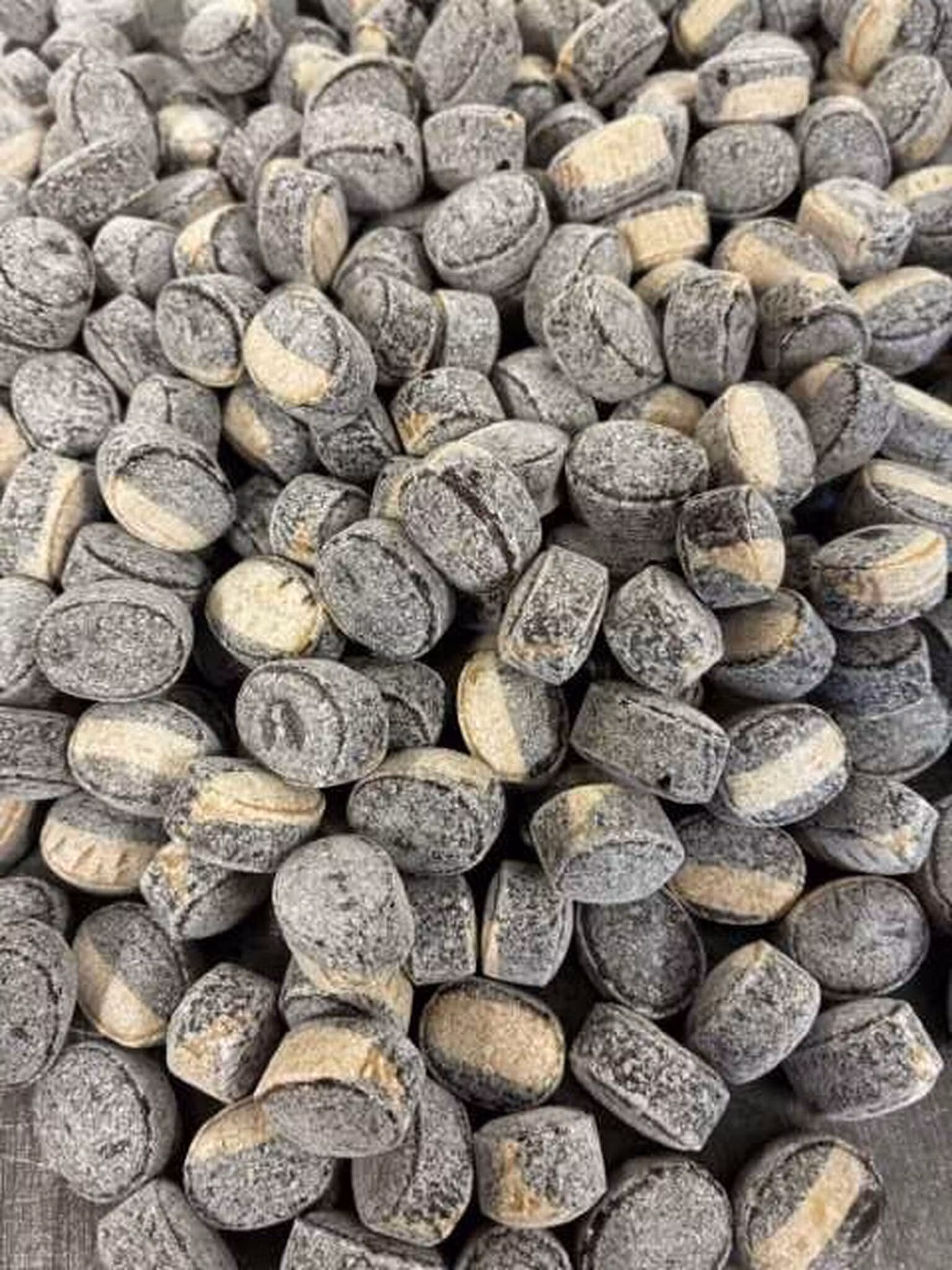 Cappuccino karameller.