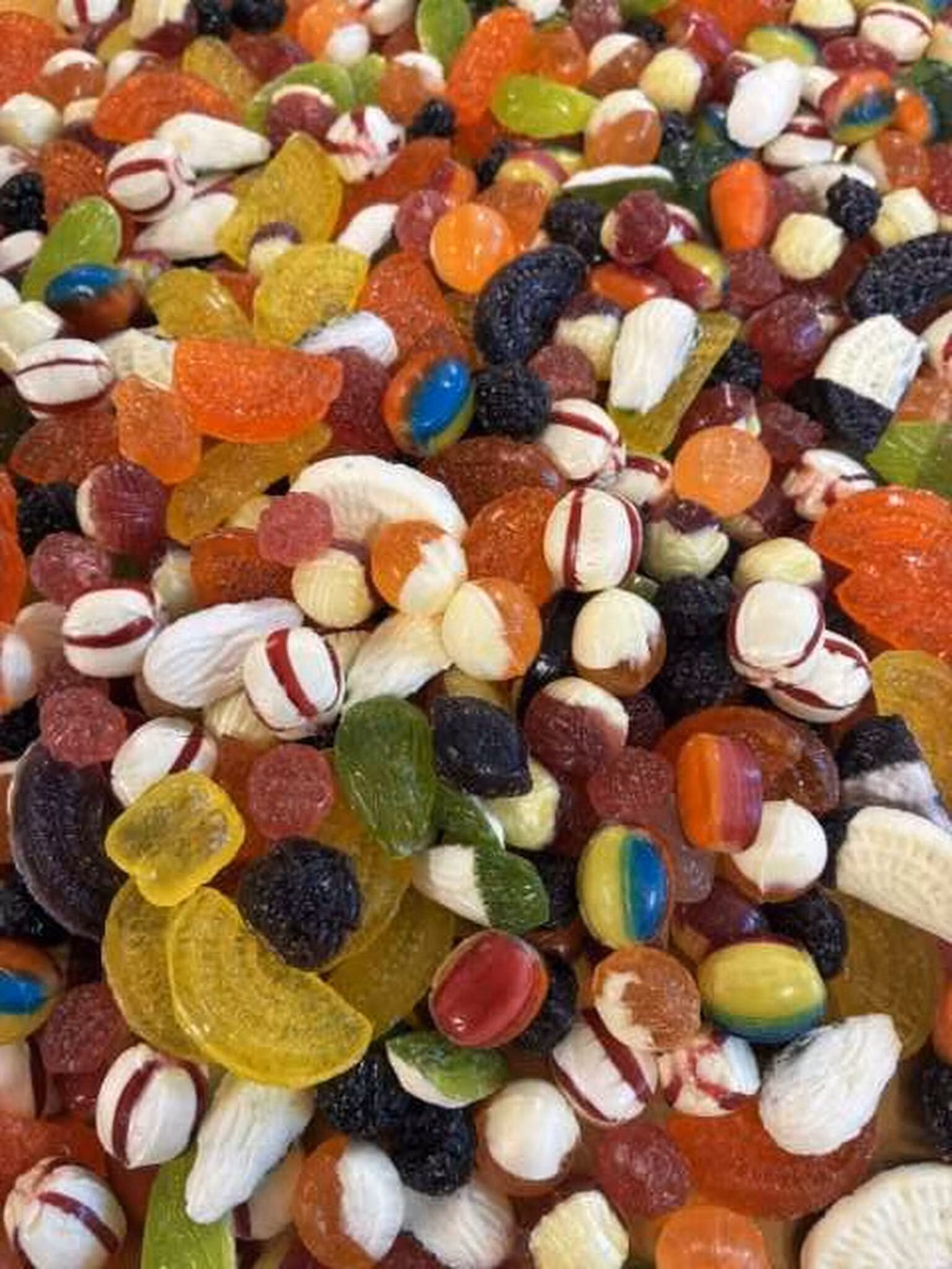 Socker fri frukt smak karameller.