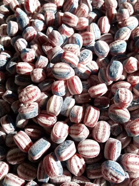 Amerikan cola karameller.