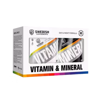 Vitamin & Mineral Complex, 2 x 120 Caps Swedish Supplements