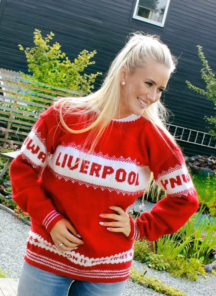 Mønster på genseren : Won it six times