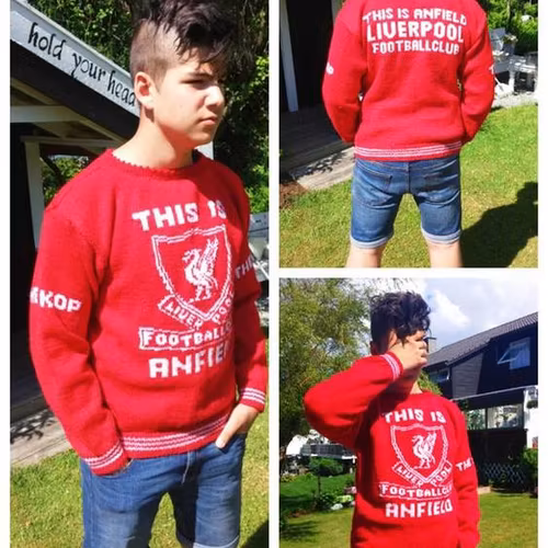 Mønster på genseren : TIA