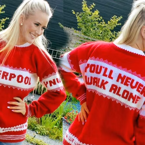 Mønster på genseren : Won it six times