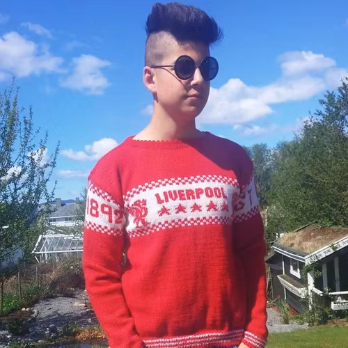 Mønster på genseren : EST 1892