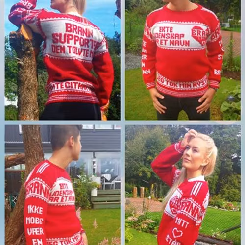 Mønster på genseren : NYSTEMTEN