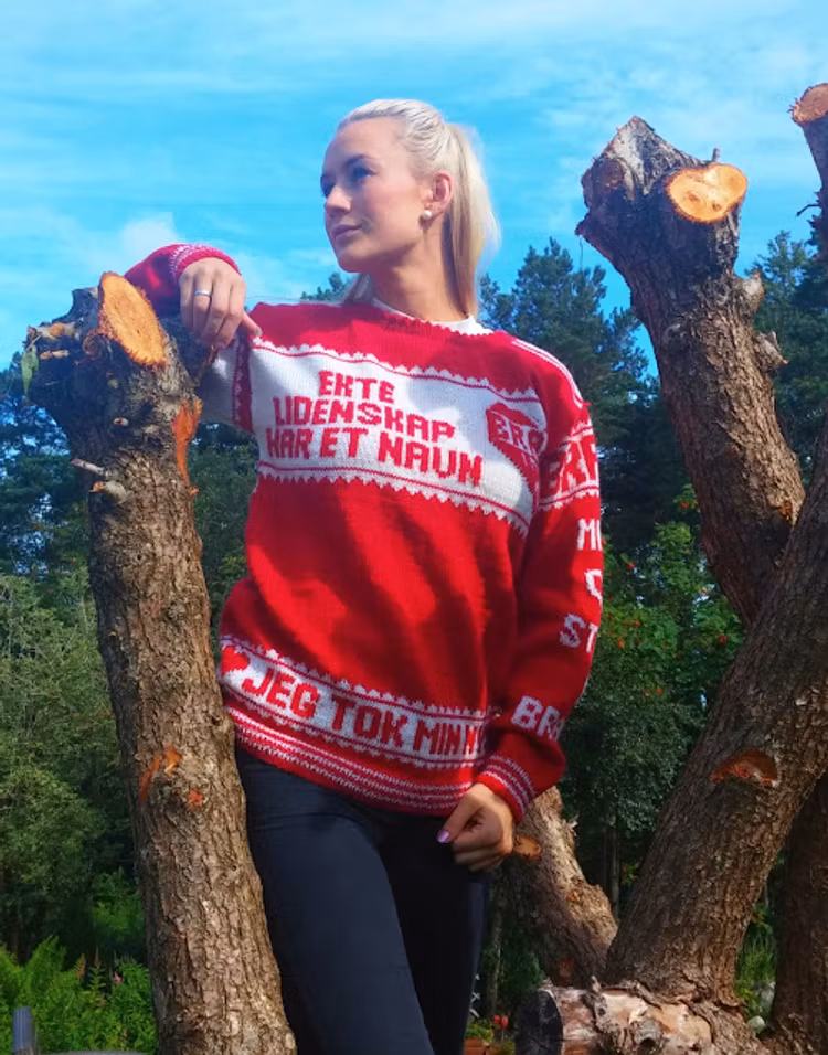 Mønster på genseren : NYSTEMTEN