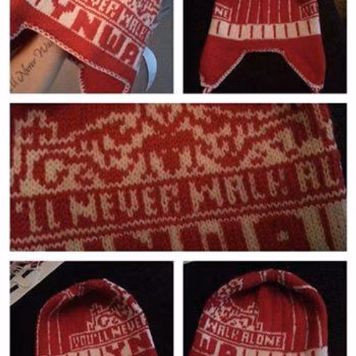 Mønster på luen : Shankly gate