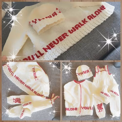 Mønster på Baby hentesettet : A liverbird baby