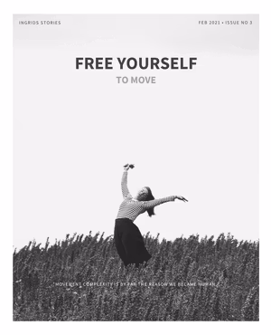 Free yourself to move - Foto Poster