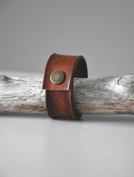 Remake Läder armband
