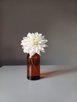 Brun Glasflaska