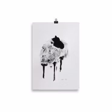 "Fåret" - Art print