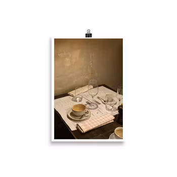 "Bord 27" - Fotokonst