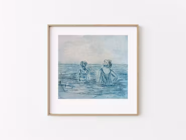 "Badarna" - Koppartryck