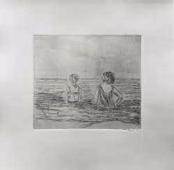 "Badarna" - Koppartryck