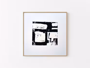 "The square" - Högryck från träsnitt