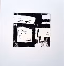 "The square" - Högryck från träsnitt