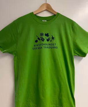 T-shirt Svensk Trädgård - ljusgrön (kiwi)