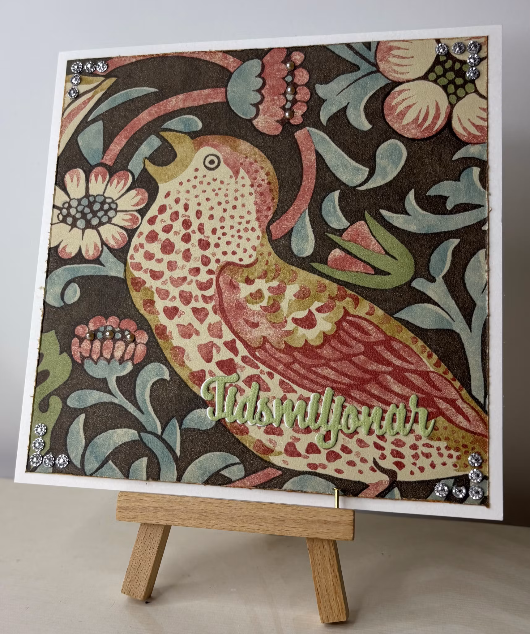 Handgjorda kort av JessieL: Tidsmiljonär - Fågel