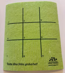 Disktrasa Grobarhetstest