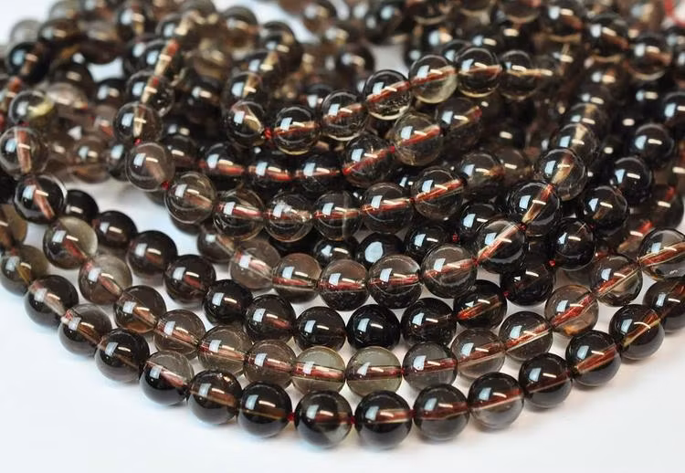 Rökkvarts 2 mm, 1 sträng