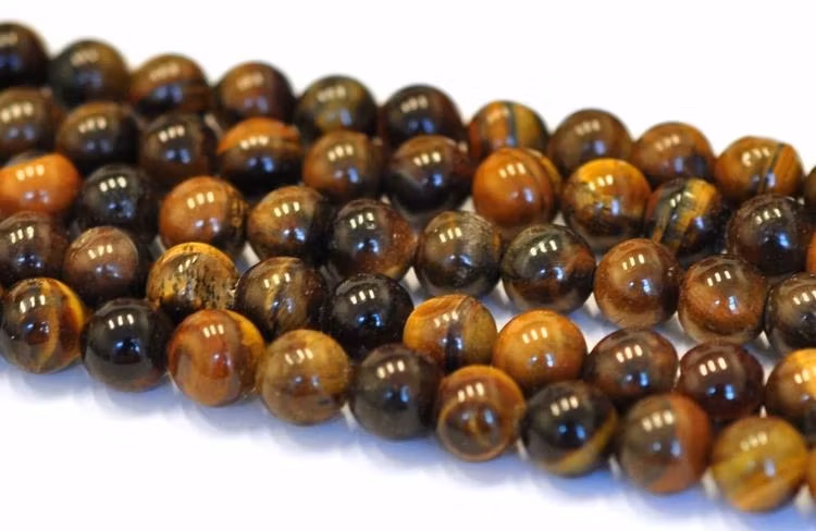 Tigeröga 10 mm, 1 sträng