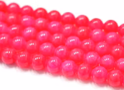 Jade 6 mm cerise, 5 strängar