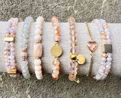 Facetterade abacus 4x3 mm ljusgrå glittriga, 1 sträng