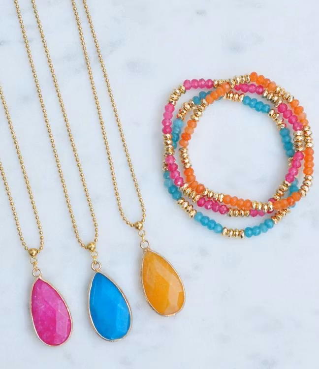 Guldfärgat rostfritt stål kulkedja 2.5 mm med PVD plätering, 5 m