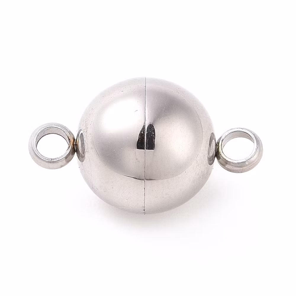 Rostfritt stål magnetlås rund 8 mm, 1 st