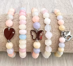 Kirurgiskt stål connector hjärta, 1 st