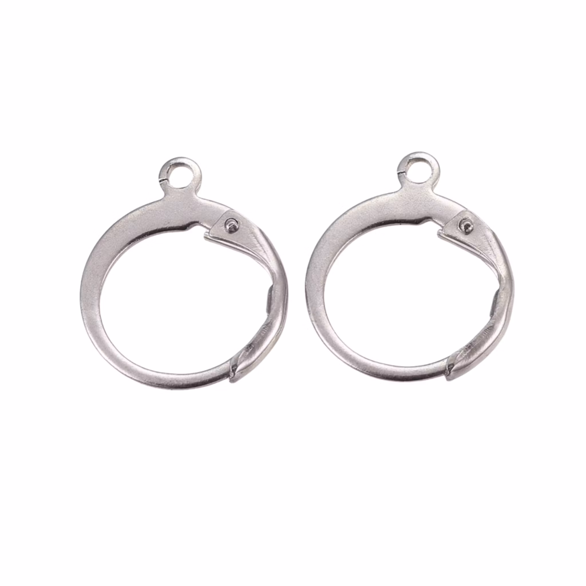 Kirurgiskt stål runda brisyrer, 100 st