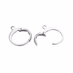 Kirurgiskt stål runda brisyrer, 100 st