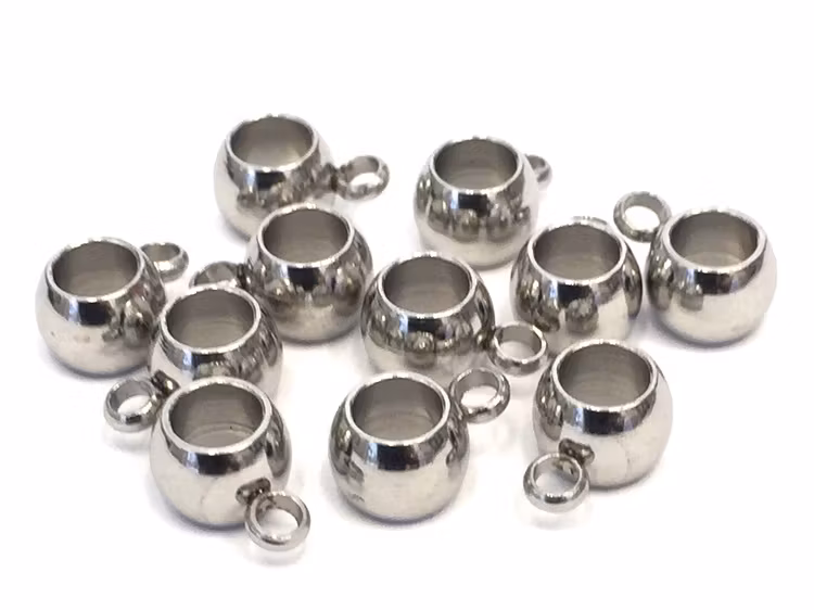 Rostfritt stål hangers, ca 50 st