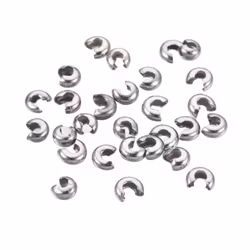 Rostfritt stål knutgömmor 3 mm, 20 st