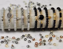 Kirurgiskt stål kuber 4x4 mm, ca 50 st