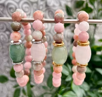 Guldfärgat rostfritt stål 304 rondeller 8 mm med PVD plätering, ca 100 st