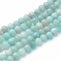 Amazonite 4 mm, 1 sträng