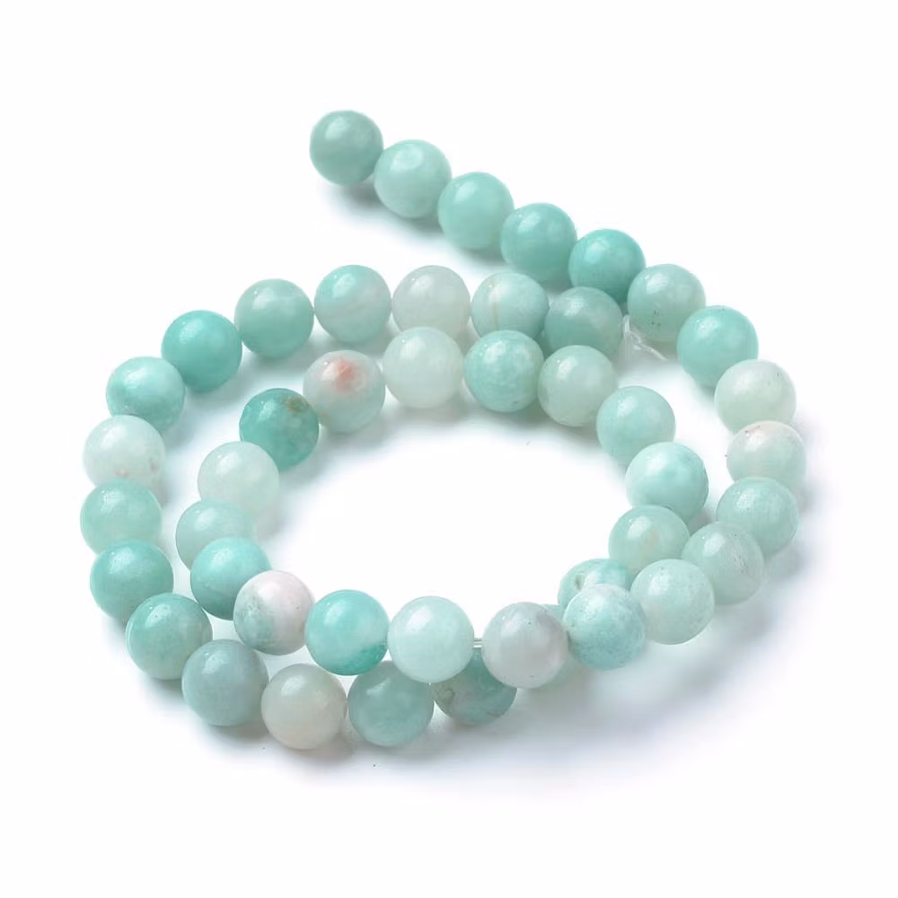 Amazonite 4 mm, 1 sträng