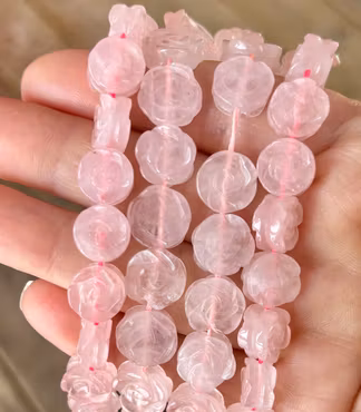 Rosenkvarts mellan blomma, 1 st