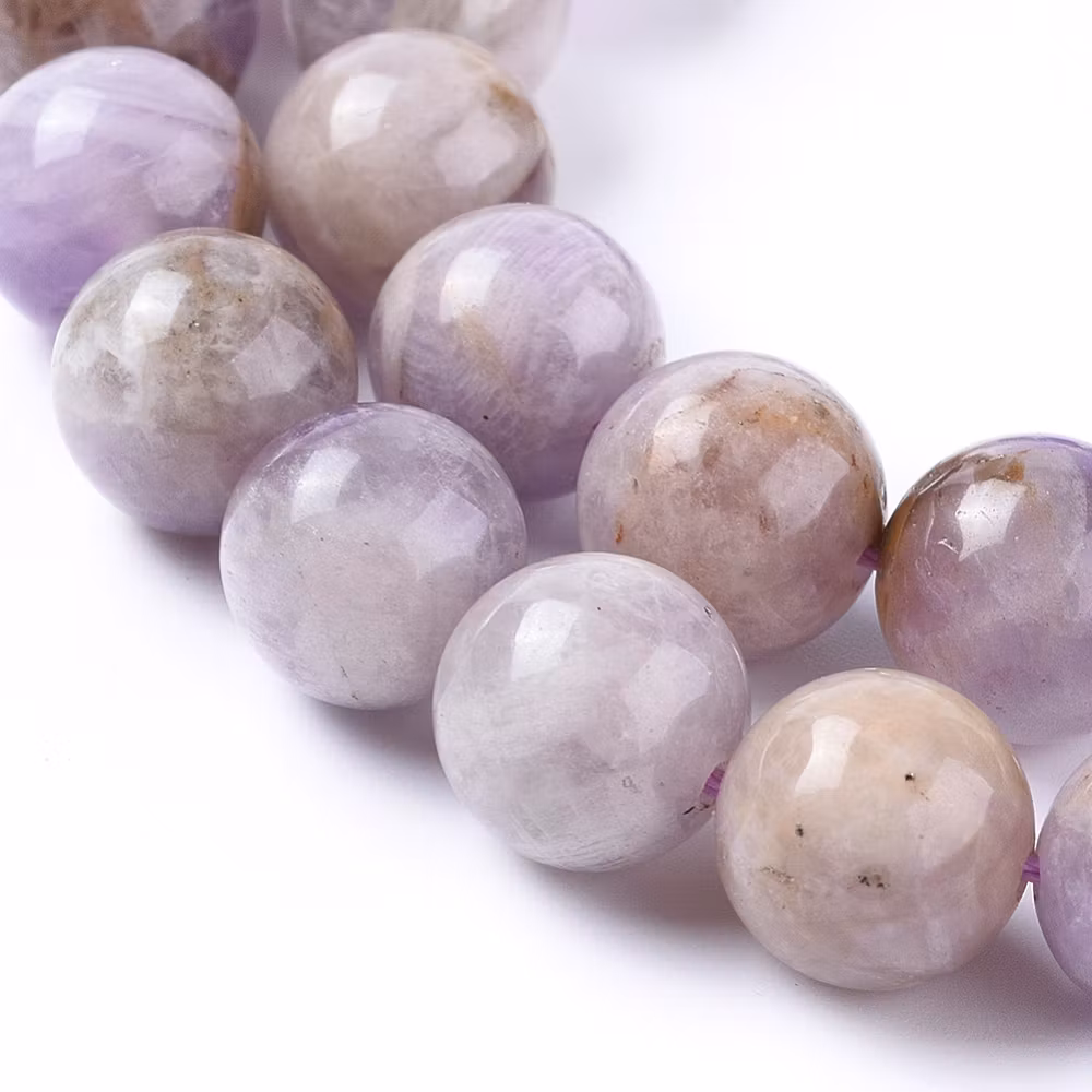 Amethyst 6 mm, 1 strand