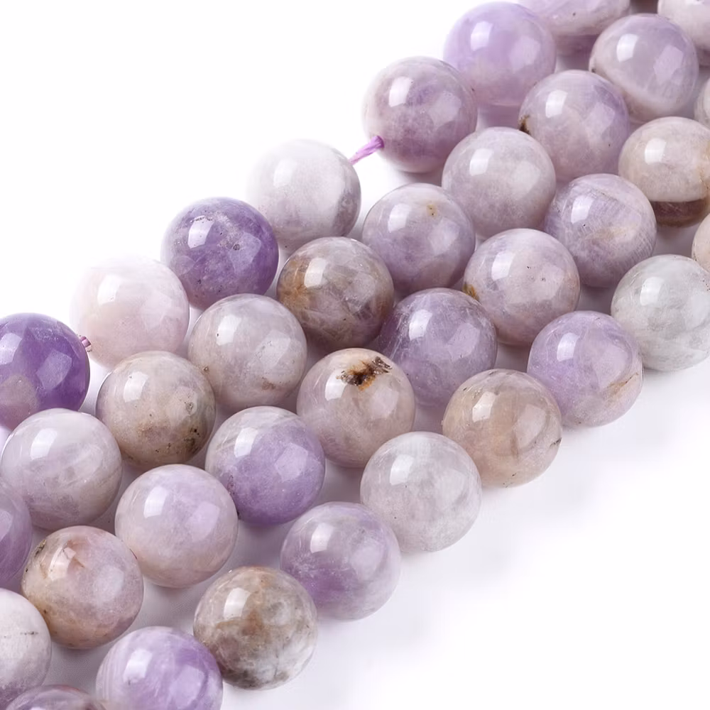 Amethyst 6 mm, 1 strand