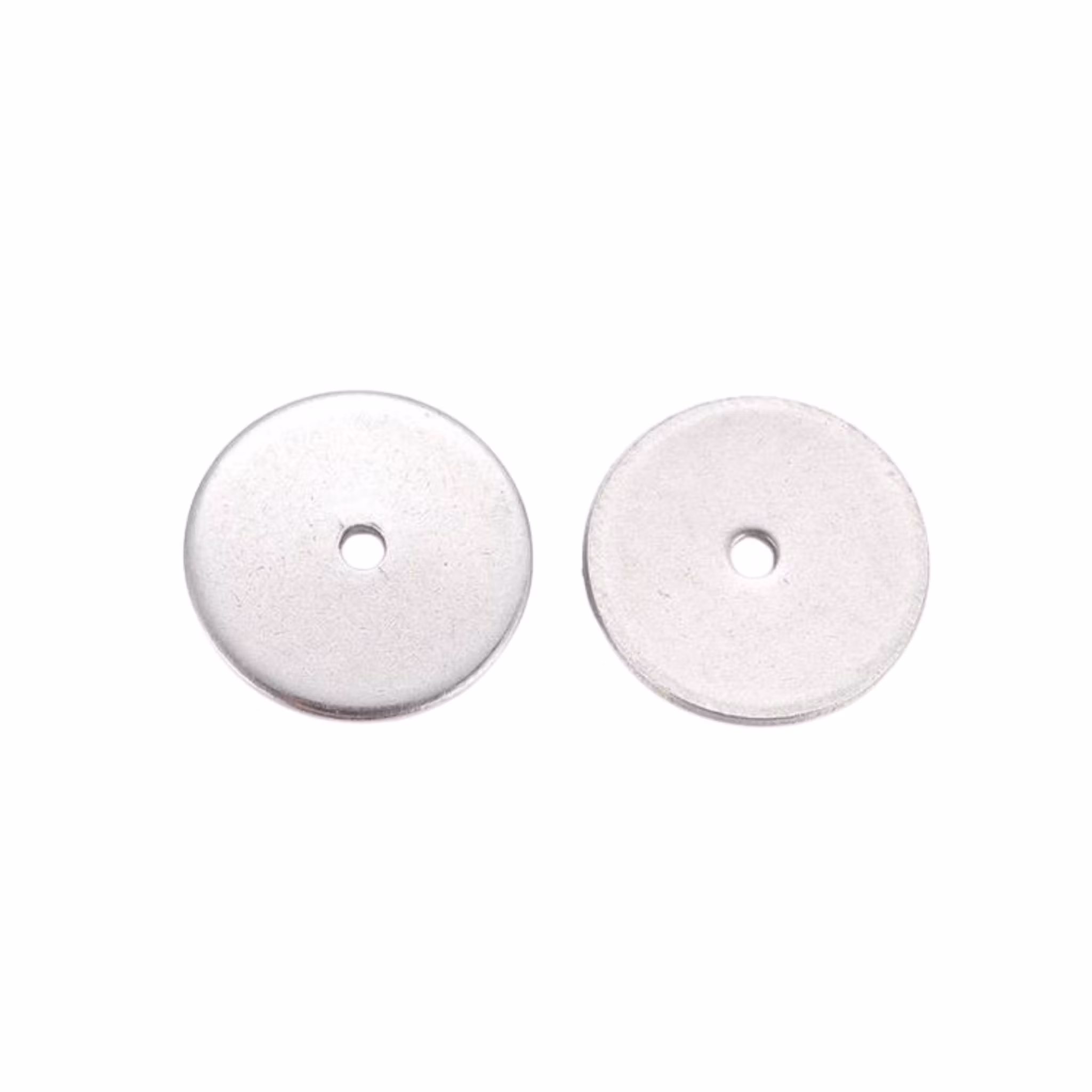 Rostfritt stål tunna rondeller 10 mm, 10 st