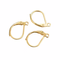 Gold-colored surgical steel razor blades with 24k gold plating, 100 pcs