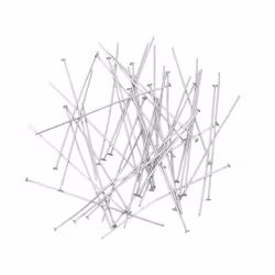 Stainless steel hat pins 5 cm, approx. 200 pcs.